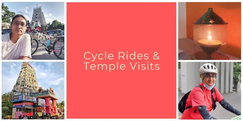 Cycle Rides & Temple Visits, Powerful Combination&nbsp;<3