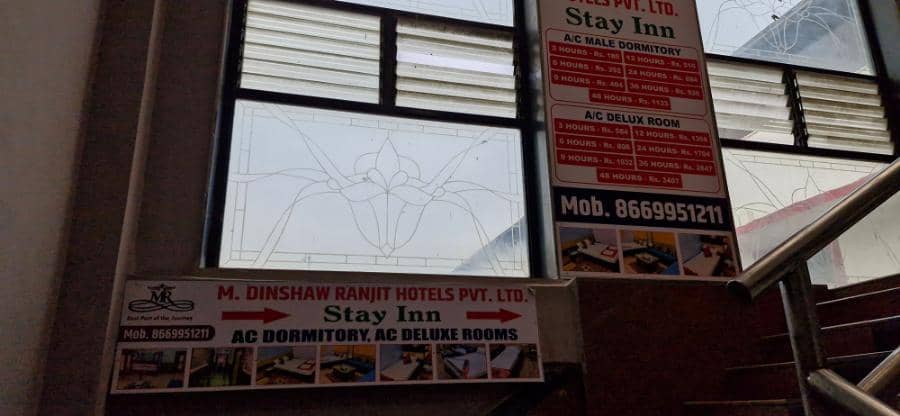 Stay options and paid AC waiting room options on Nasik Station