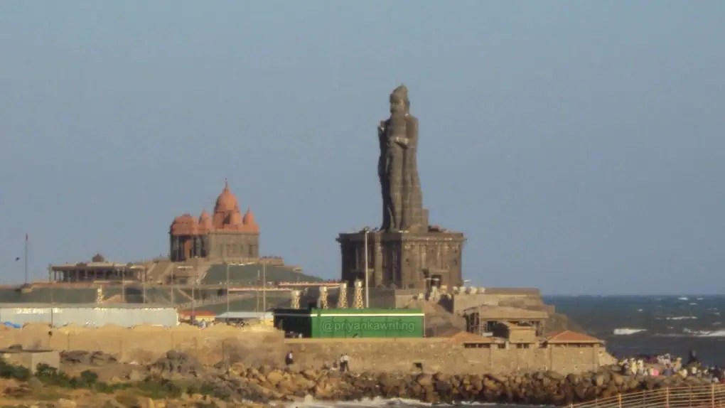 Kanyakumari View. Amid the meeting of the ocean waters, a temple and an inspiration :) 