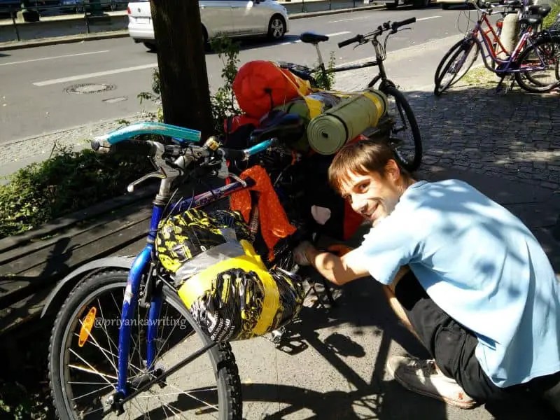 Cycle touring luggage debacles