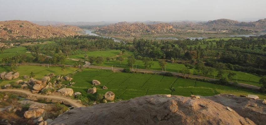 Powerful Hanuman Spot: Anjaneya Hill, Anegundi, Hampi