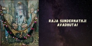 Raja Sundernathji Avadhuta photo as found in Babulnath Shiva Temple