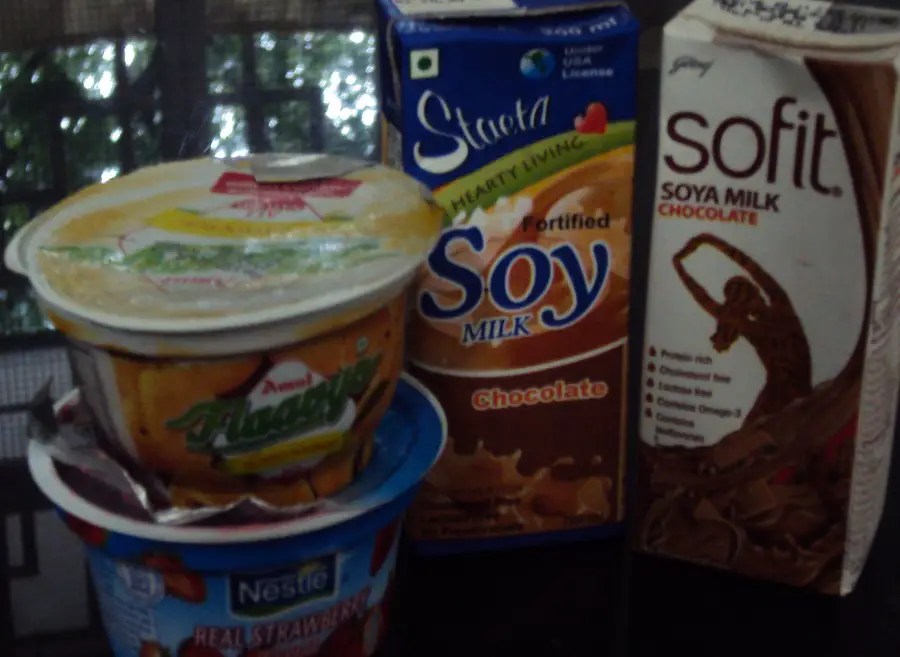 Travel Foods – Flavored Yogurt and Soya&nbsp;Milk